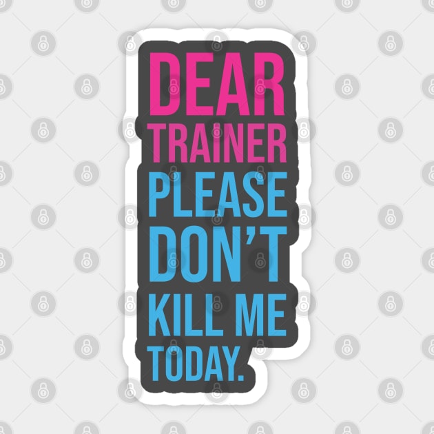 TRAINER Sticker by carolas